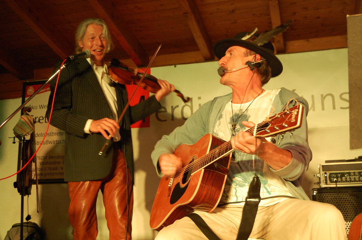 Songriders beim Merdinger Gassenweinfest 2013