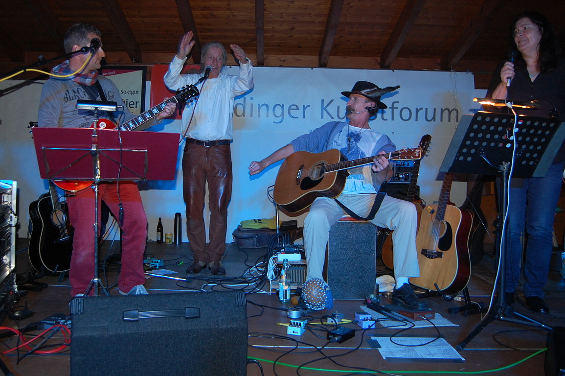 Songriders beim Merdinger Gassenweinfest 2013